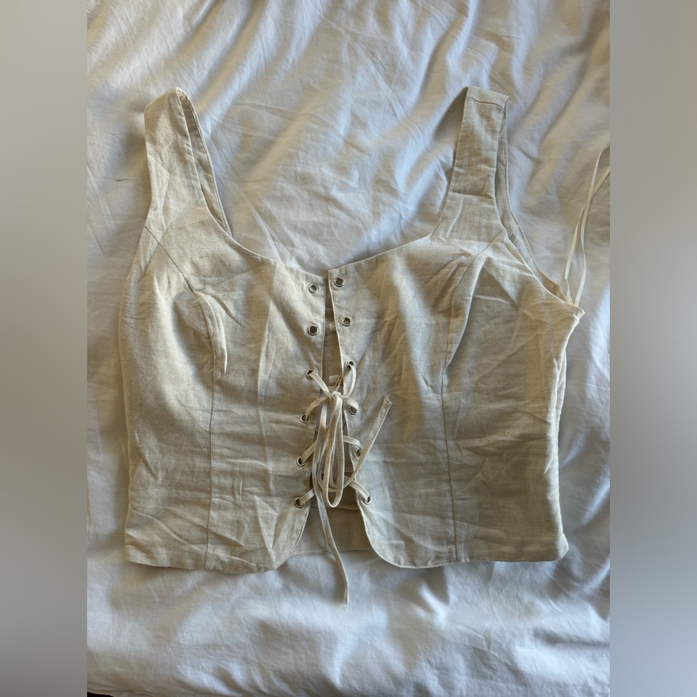 Linen Corset